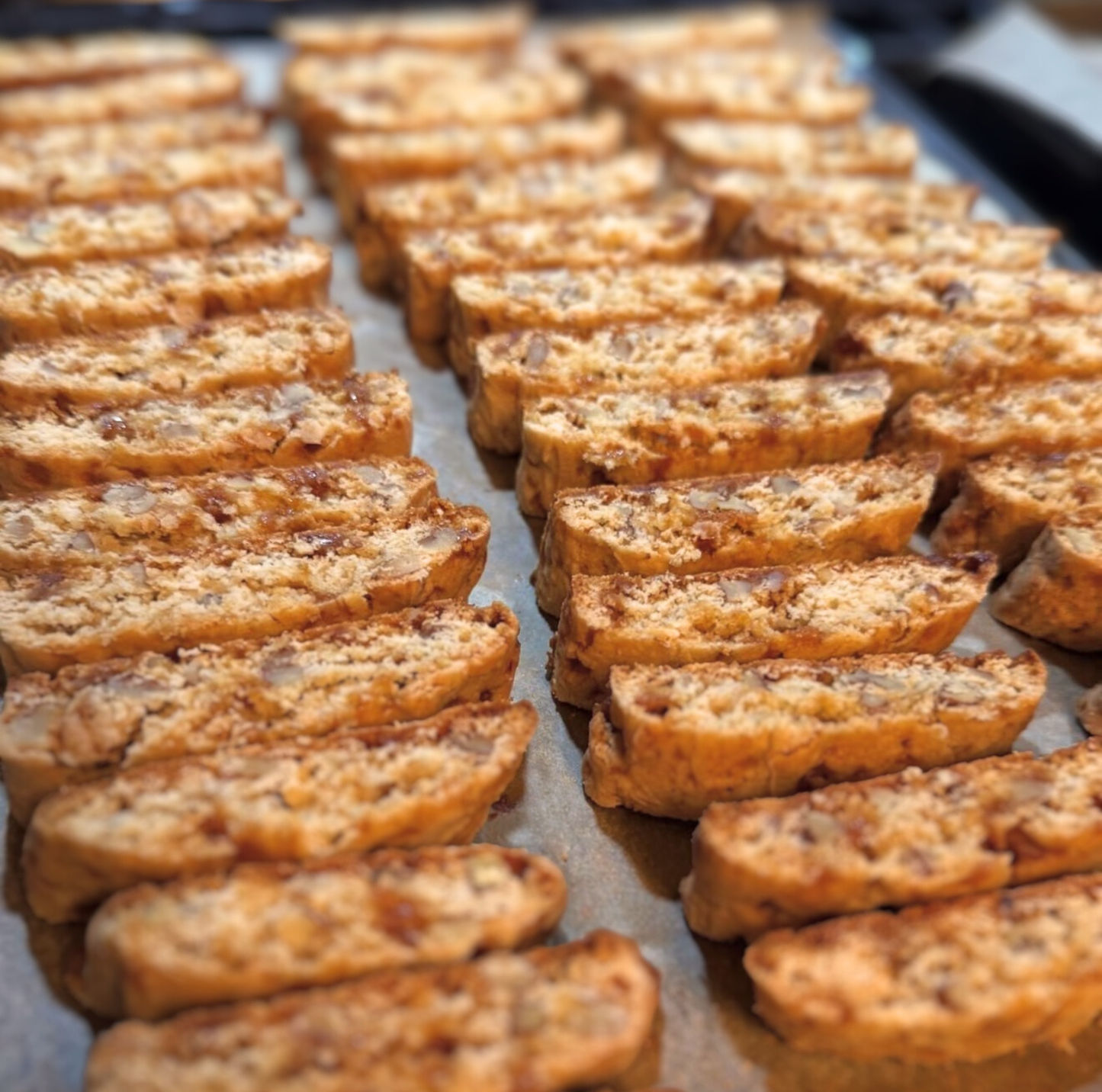 Caramel Pecan Biscotti