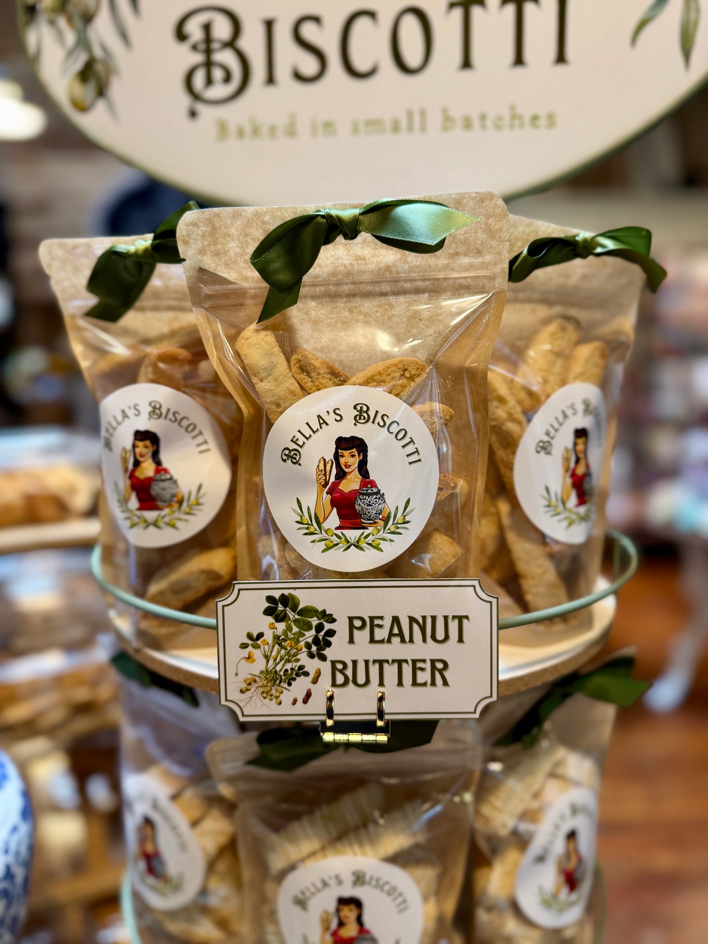 Pictured in the 4 oz. tasting bag