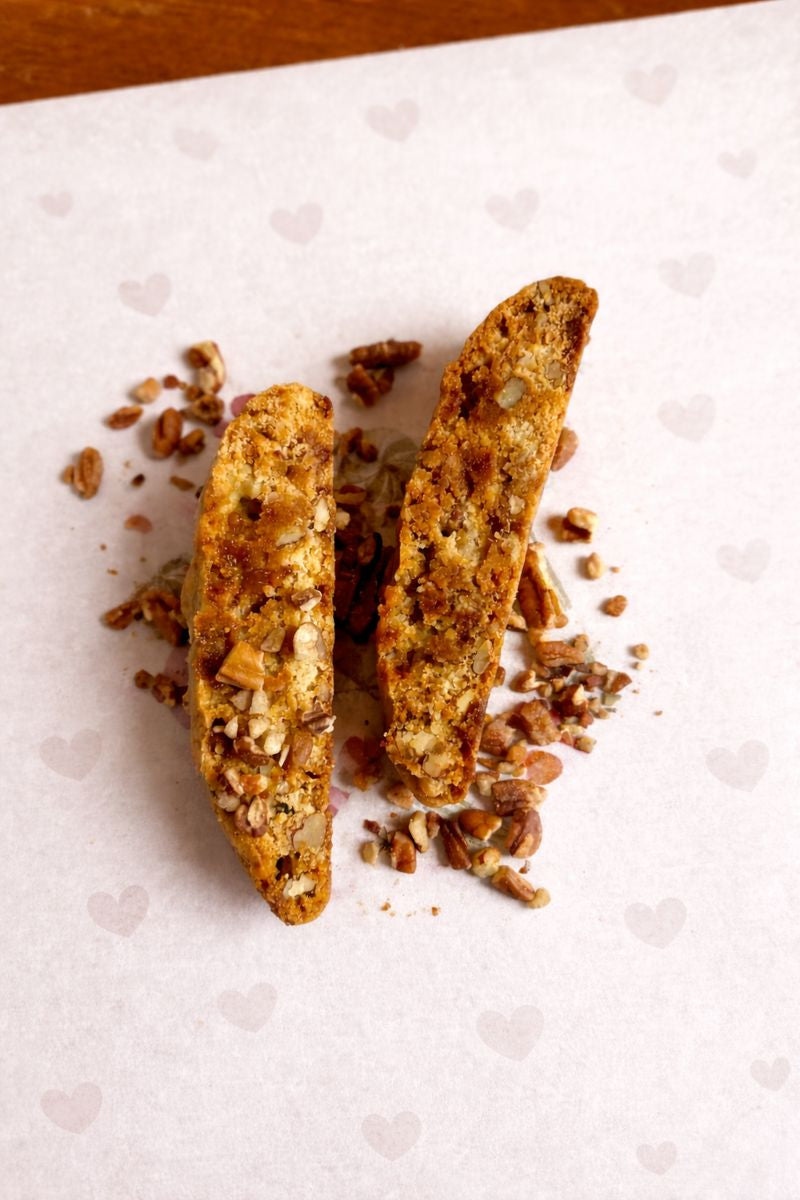 Caramel Pecan Biscotti