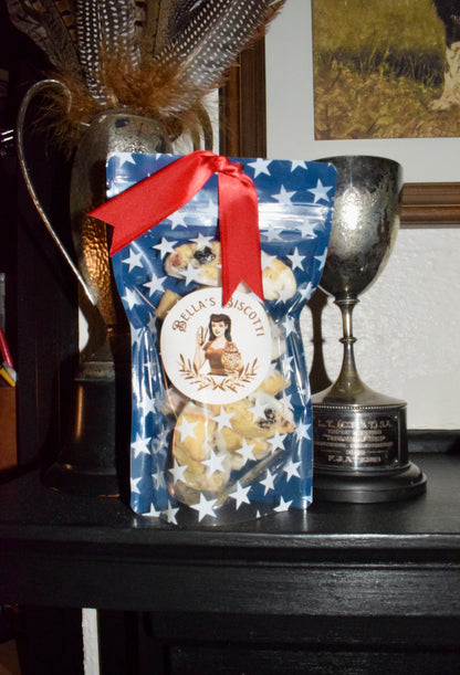 July Feature: Red, White & Berry Biscotti