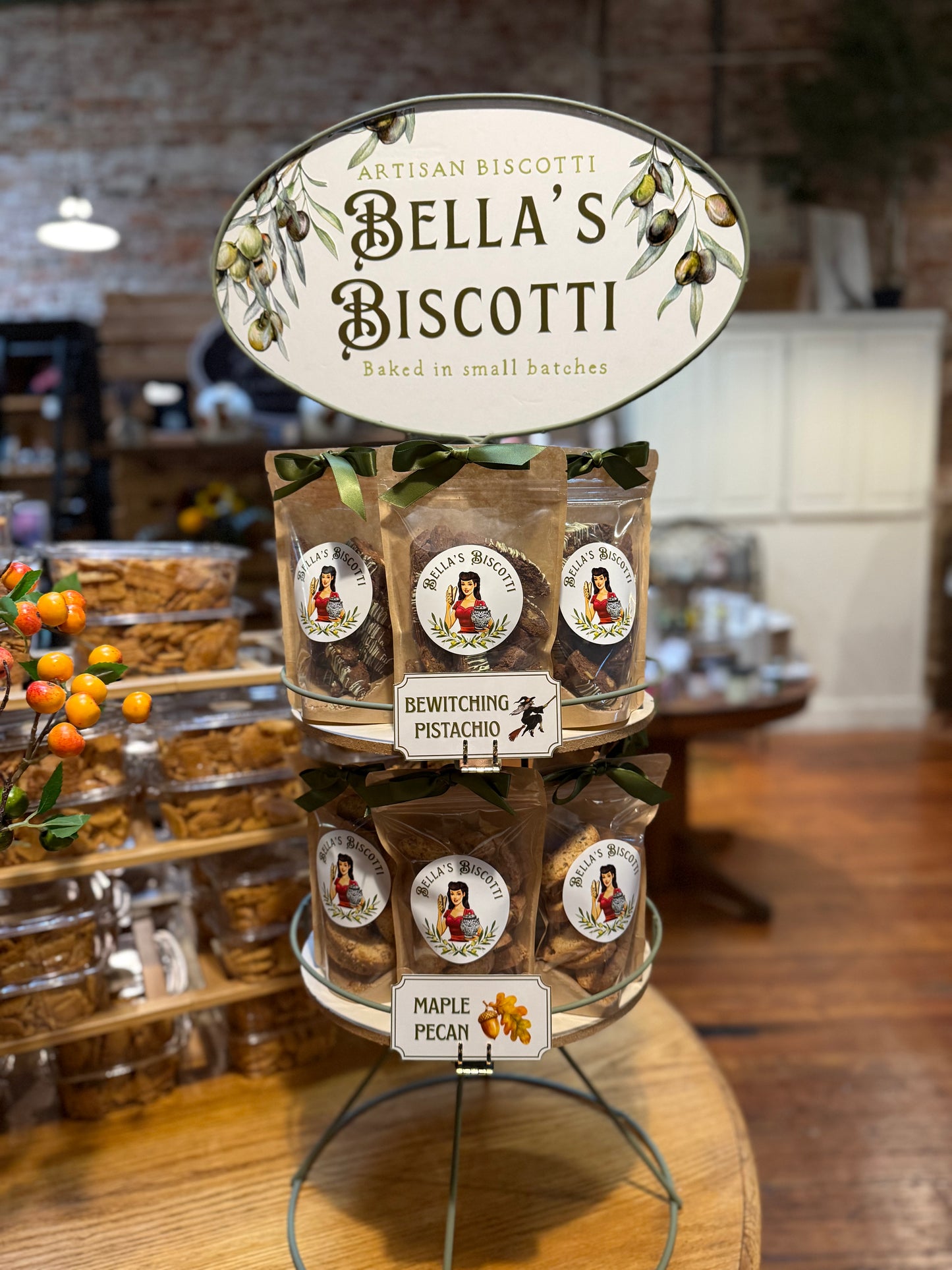 Maple Pecan Biscotti