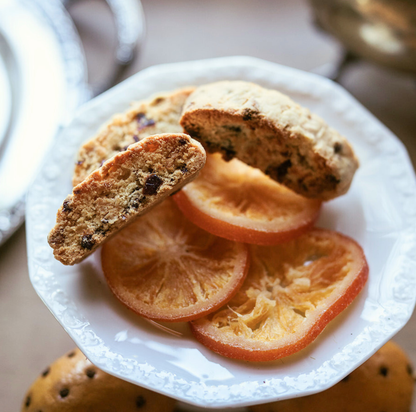 Cranberry Orange Pistachio Biscotti