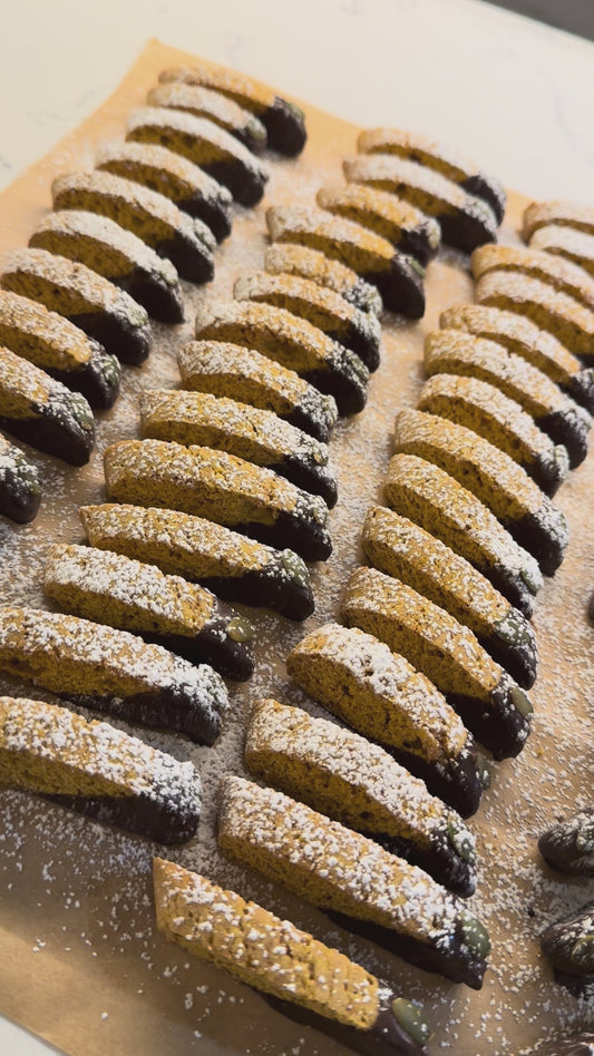 Spiced Pumpkin Biscotti